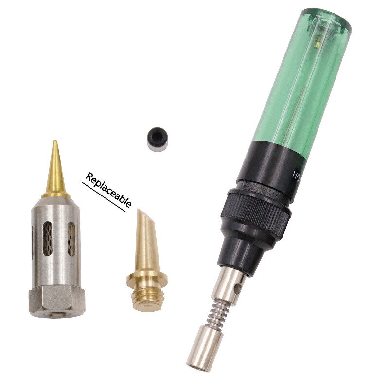 Gas Soldering Iron Factory - Portable Blow Torch 4 in 1 Butane Kit