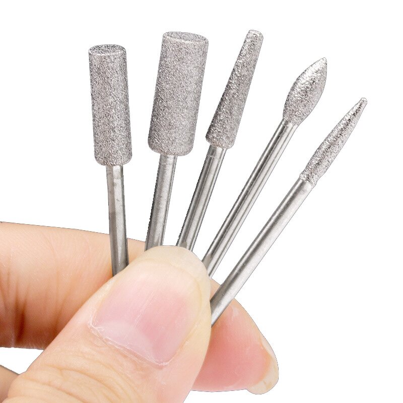 Nail Drill Bits Factory - 12pcs Electric Nail File Polishing Tips