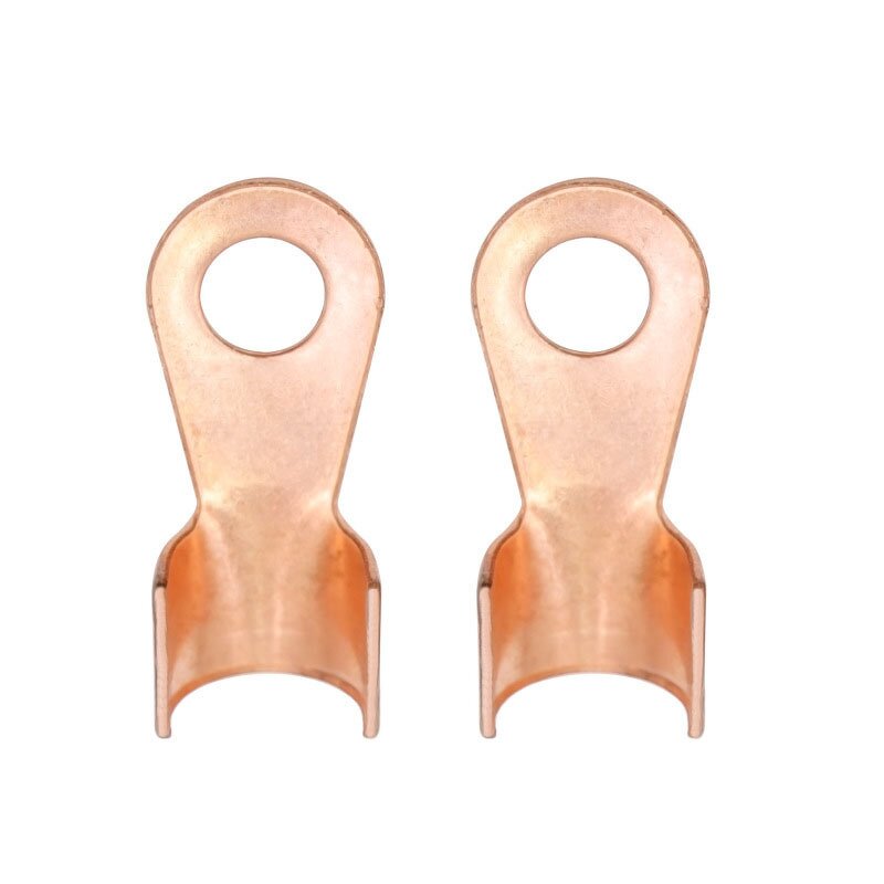 Wire Terminals Factory - OT Series Red Copper Bare Nose Lugs