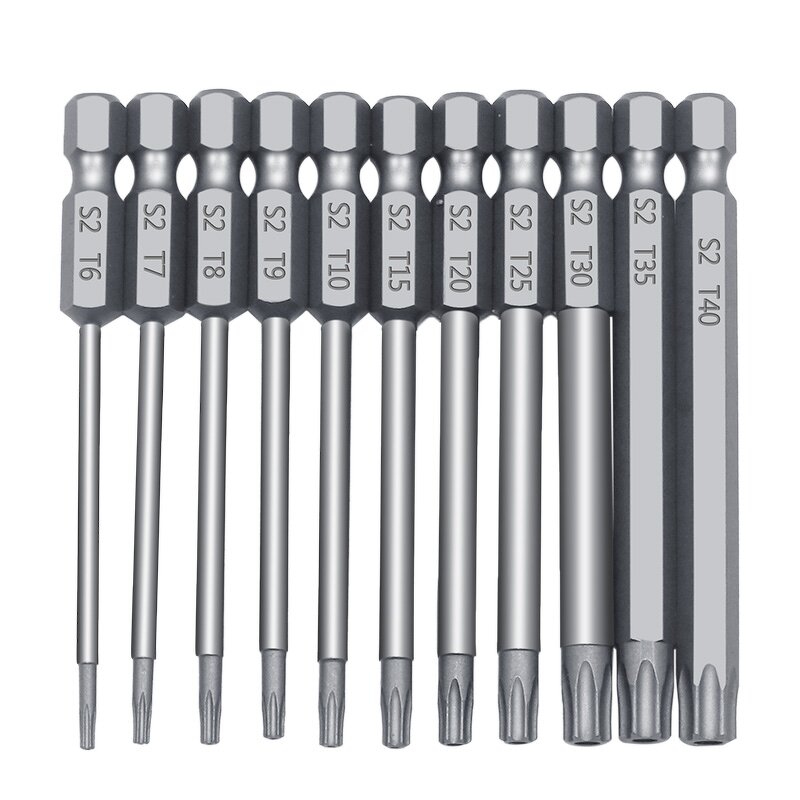 Security Bit Set Manufacturer - Tamper Proof Torx Flat Head 1/4 Hex