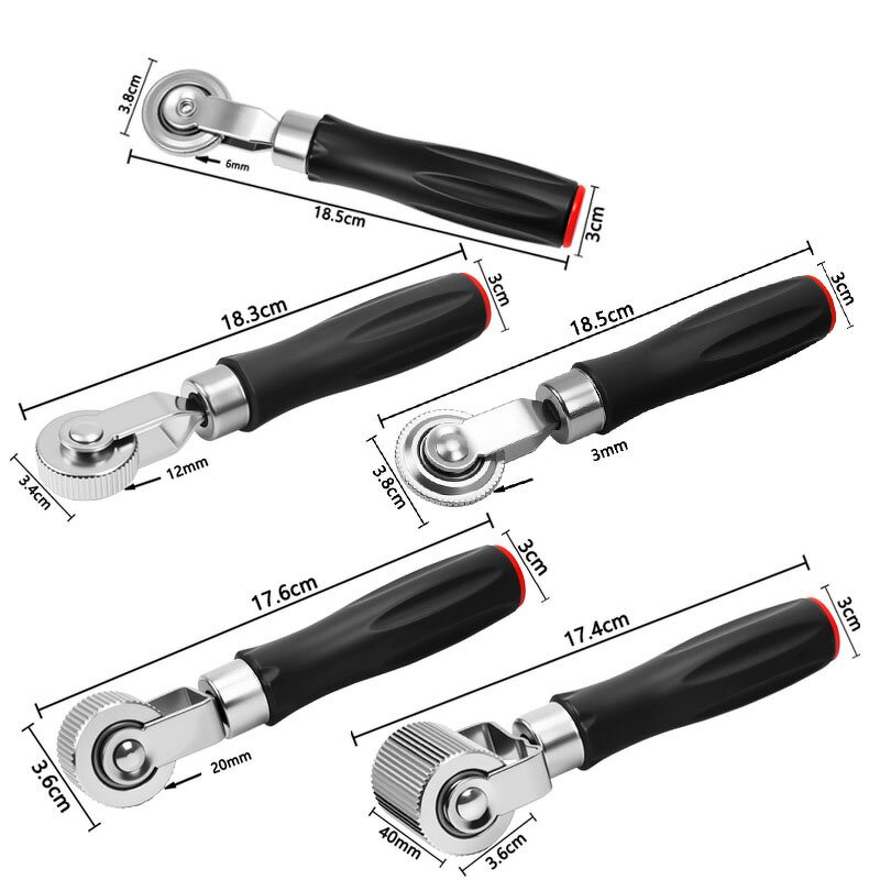 Tire Repair Kit Factory - Roller Patch Tool with Wooden Handle