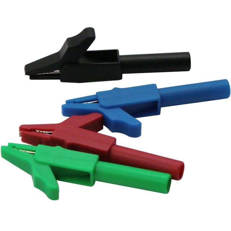 Alligator Clips Manufacturer - 55MM Full Protection with 4mm Banana Plug