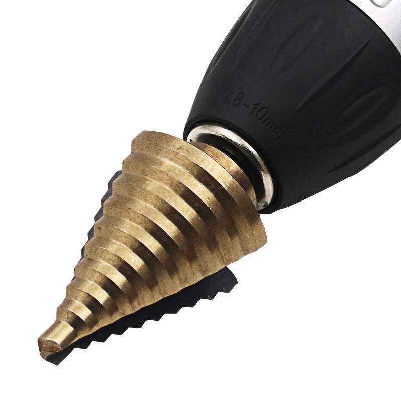 Step Drill Bit Set Factory - HSS Imperial 50 Sizes Aluminum Case