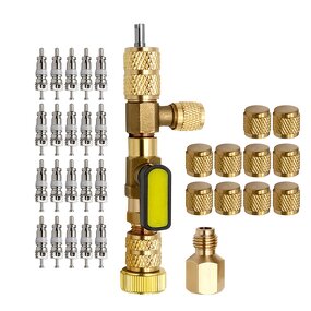 Valve Core Tool Kit Factory - 1/4 5/16 Port AC Removal Installer