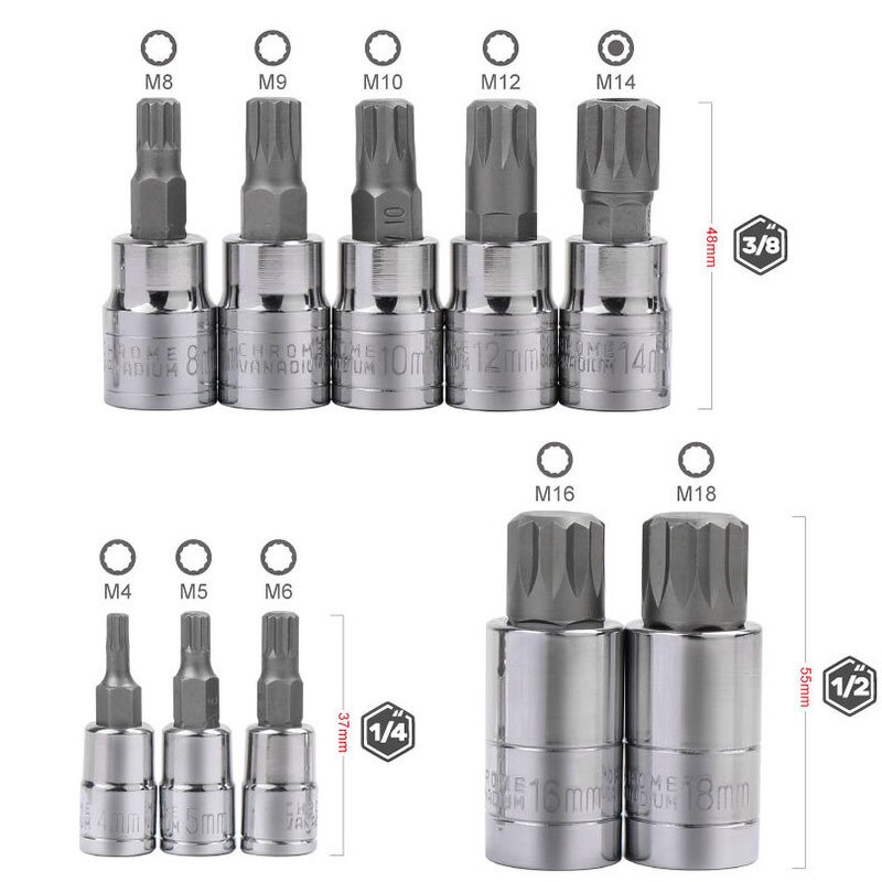 Torx Bit Set Factory - Star Sockets Storage Box Precision E-Security