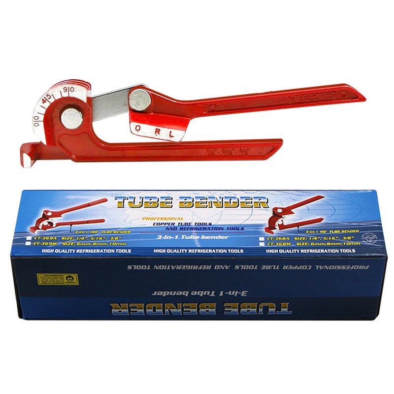 Pipe Bender Factory - 90 Degree Manual Tube Bender for Copper Aluminum