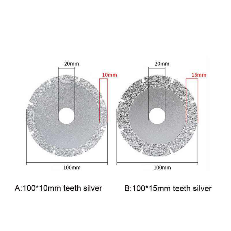 Diamond Cutting Blade Manufacturer - 100/110mm for Marble Tile Jade