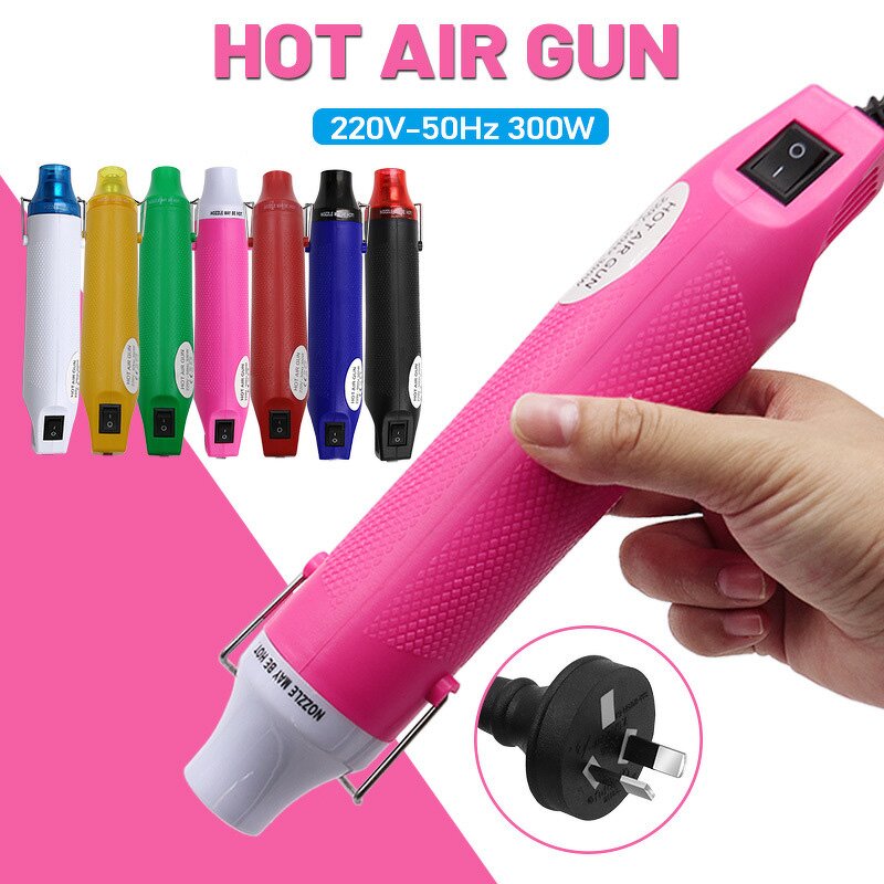 Hot Air Gun Factory - 220V AU Standard 300W for Embossing Shrink Wrap