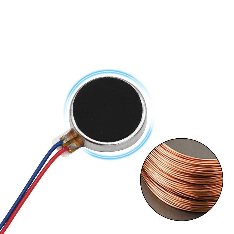 Vibration Motor Manufacturer - Flat Coin Button-Type Miniature DC for Phone
