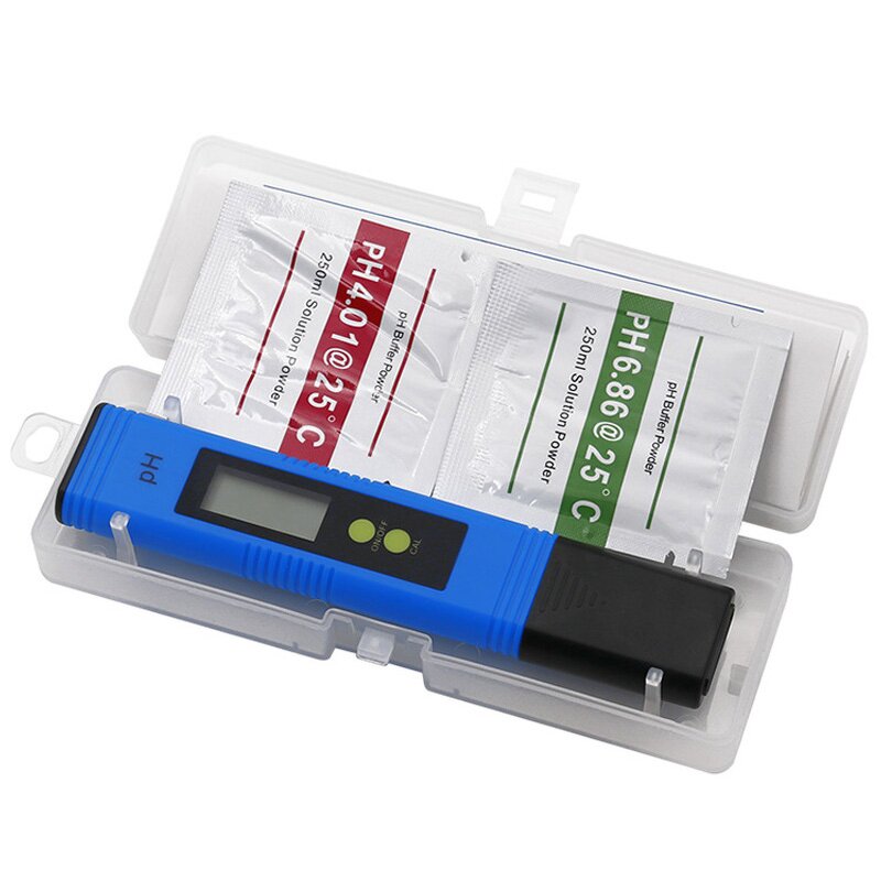 pH Meter Manufacturer - 0.01 LCD Digital for Water Food Aquarium