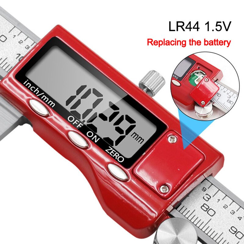 Brake Disc Caliper Factory - 0-150mm LCD Electronic Stainless Steel