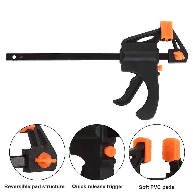 F Clamp Kit Factory - 4-24 Inch Quick Ratchet Release Speed Clamping