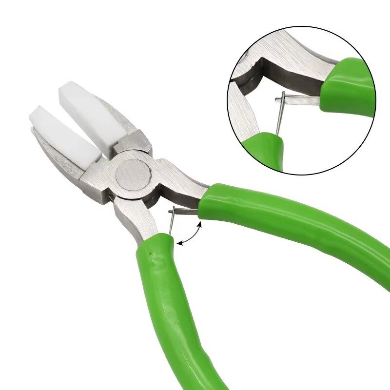 Nylon Jaw Pliers Factory - Carbon Steel Craft Plat Nose for Wire Jewelry
