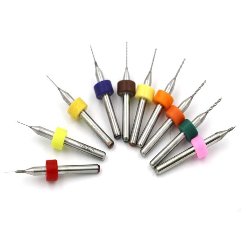 Mini Drill Bit Set Factory - 0.1-1.0mm Carbide Micro PCB Jewelry