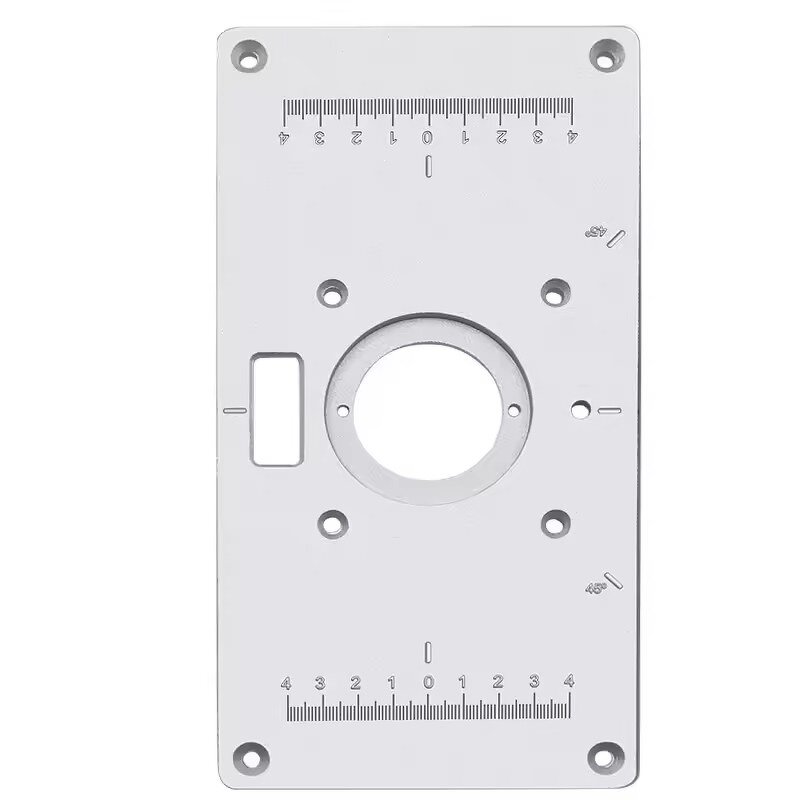 Woodworking Table Factory - Aluminum Rounder Plate Insert Trimmer Machine