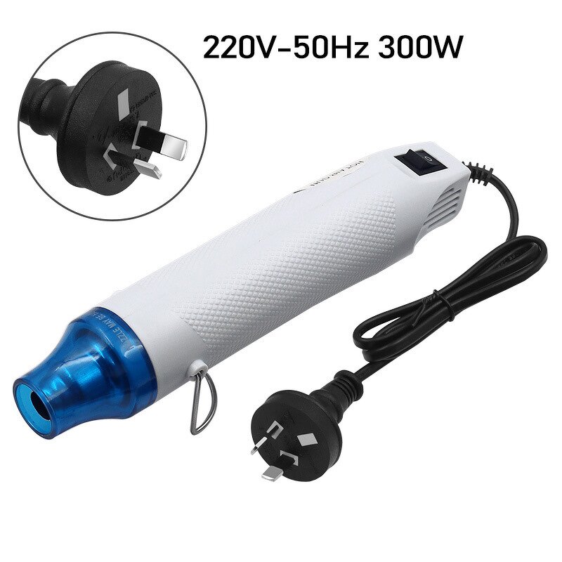 Hot Air Gun Factory - 220V AU Standard 300W for Embossing Shrink Wrap