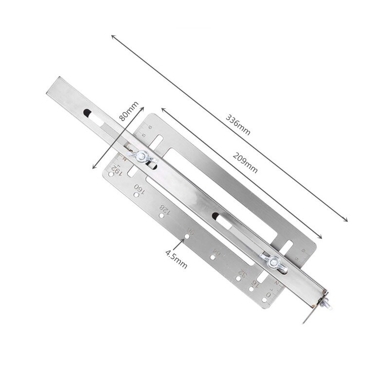 Handle Locator Manufacturer - Wardrobe Door Pulls Installation Drill Jig