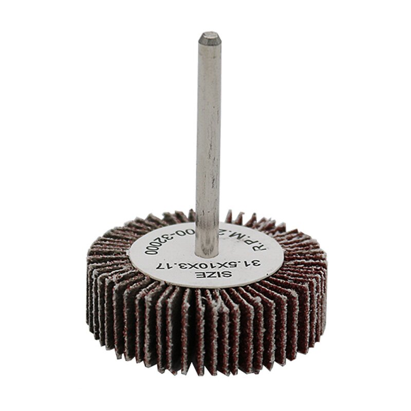 Sanding Flap Wheels Factory - 80 Grit 3.17mm Shank Shutter Polishing Wheel