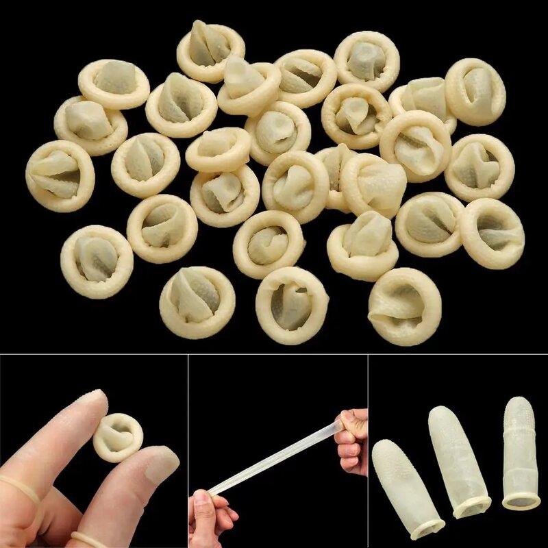 Finger Cots Factory - Non-slip Natural Latex Fingertip Protector Gloves