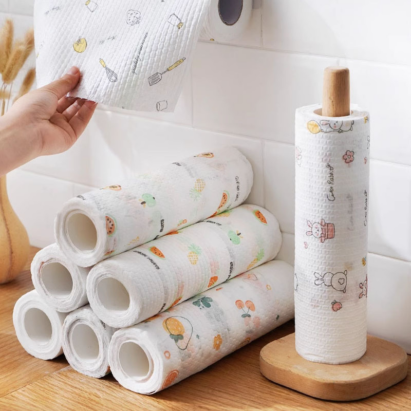 Spunlace Nonwoven Factory - Reusable Household Kitchen Oil Wipes Cloth