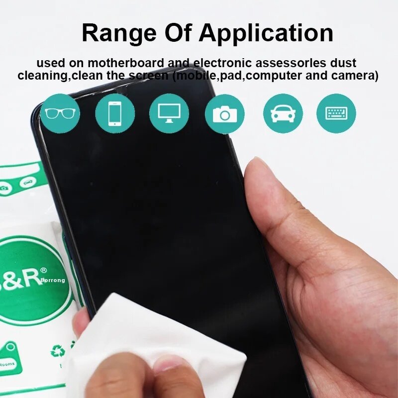 Cleanroom Wipes Manufacturer - Anti-Static Polyester Microfiber for Screen