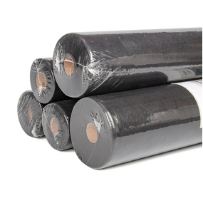Weed Control Mat Factory - Black Mulch Non-Woven Breathable Fusible