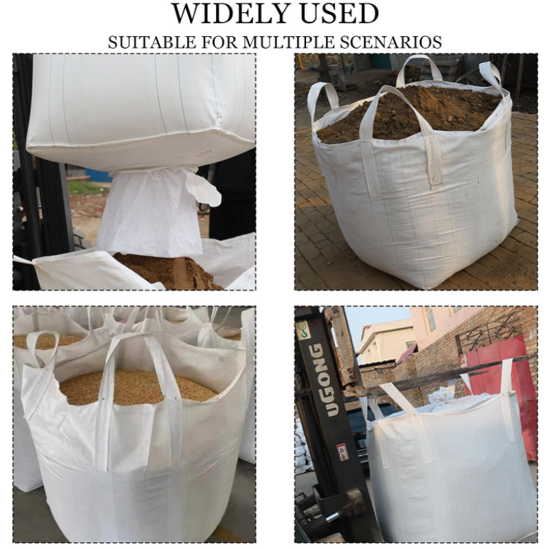 FIBC Bulk Bag Factory - 1 Ton with Spout Bottom for Industrial Sand