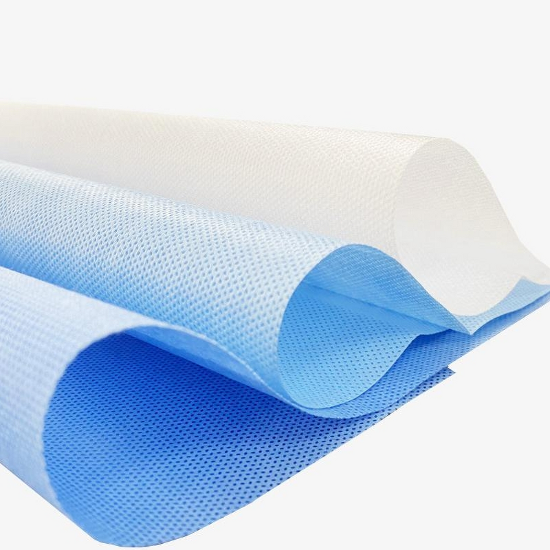 Medical Nonwoven Manufacturer - 35-45g Sms/Smms/Ssmms Fabric Roll