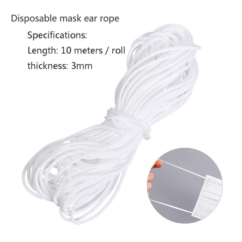 Mask Materials Supplier - Melt-Blown Cloth Spunbond Elastic Rope Nose Clip