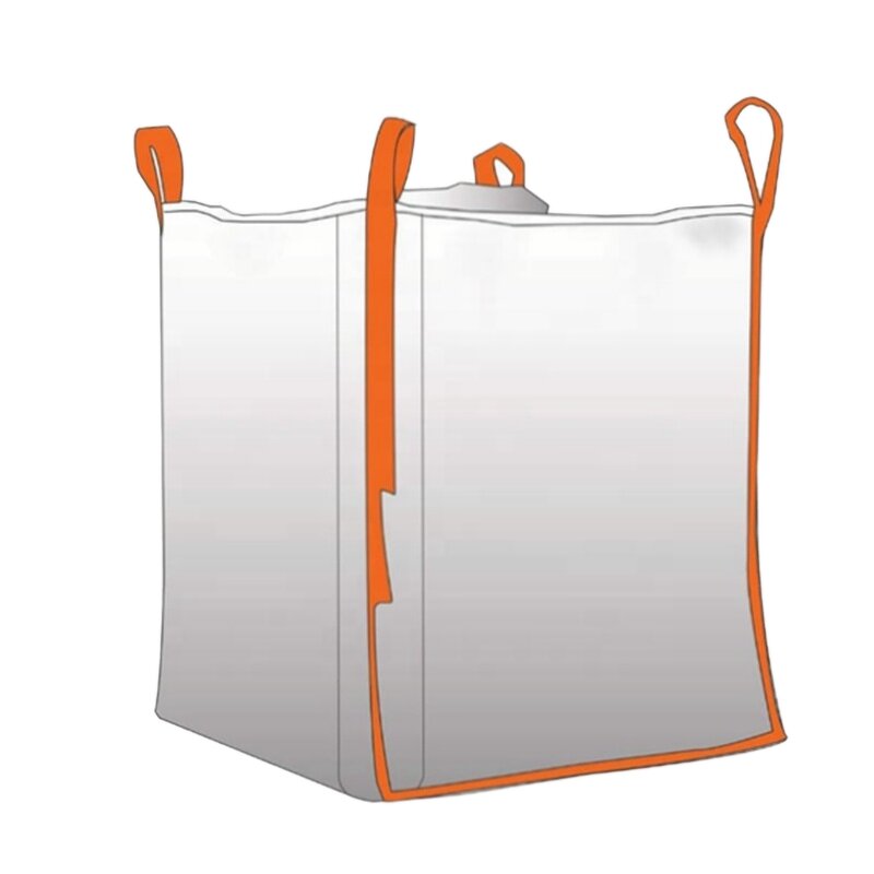 FIBC Bag Factory - U Panel White Top Open 4 Loops 1000kg Loading