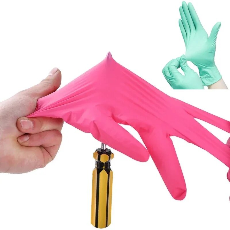 Nitrile Gloves Factory - CE 5Mil 6Mil Powder Free Disposable Examination