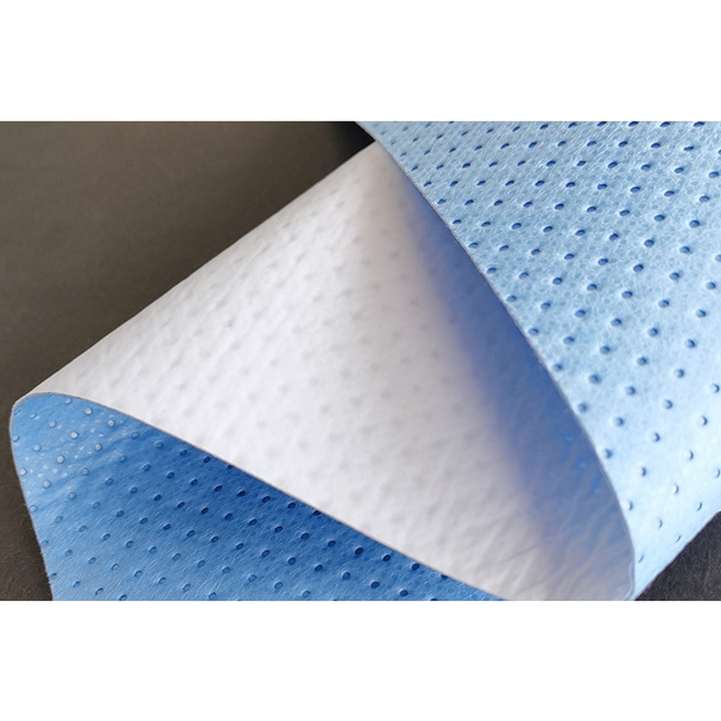 Nonwoven Fabric Manufacturer - Light Blue Spun Bond Hydrophilic Dot Pattern