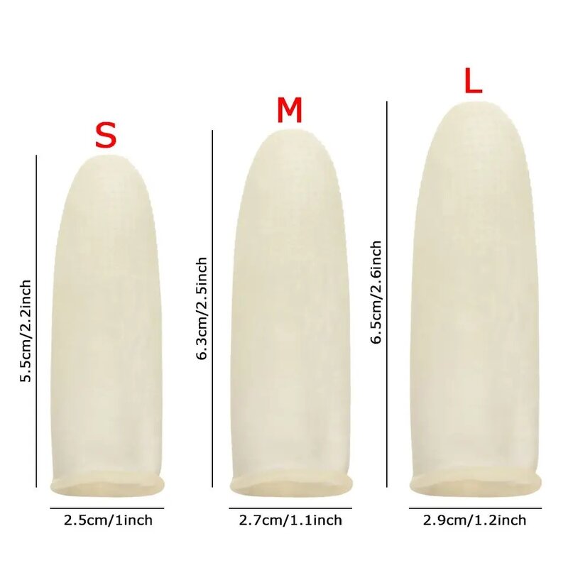 Finger Cots Factory - Non-slip Natural Latex Fingertip Protector Gloves