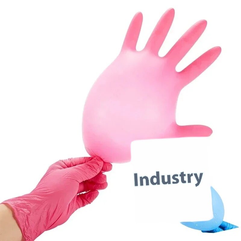 Nitrile Gloves Factory - CE 5Mil 6Mil Powder Free Disposable Examination