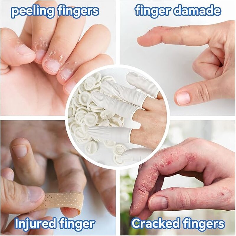 Latex Finger Cots Manufacturer - Large Disposable Natural Anti Static