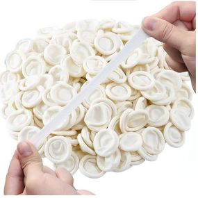 Anti-Static Finger Cots Factory - White Blue Orange for Electronic Repair