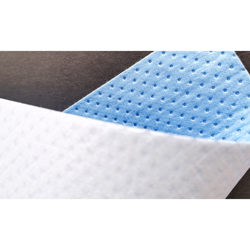 Nonwoven Fabric Manufacturer - Light Blue Spun Bond Hydrophilic Dot Pattern