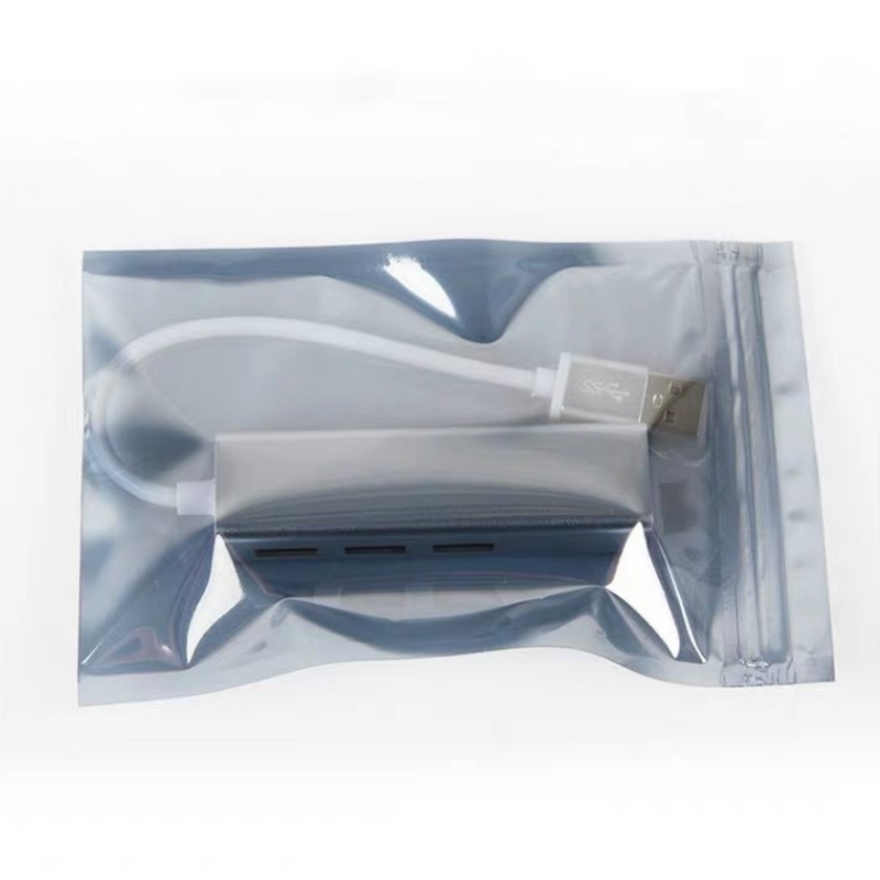 Anti-Static Pouch Factory - Custom Logo PE Zip Lock for Semiconductor