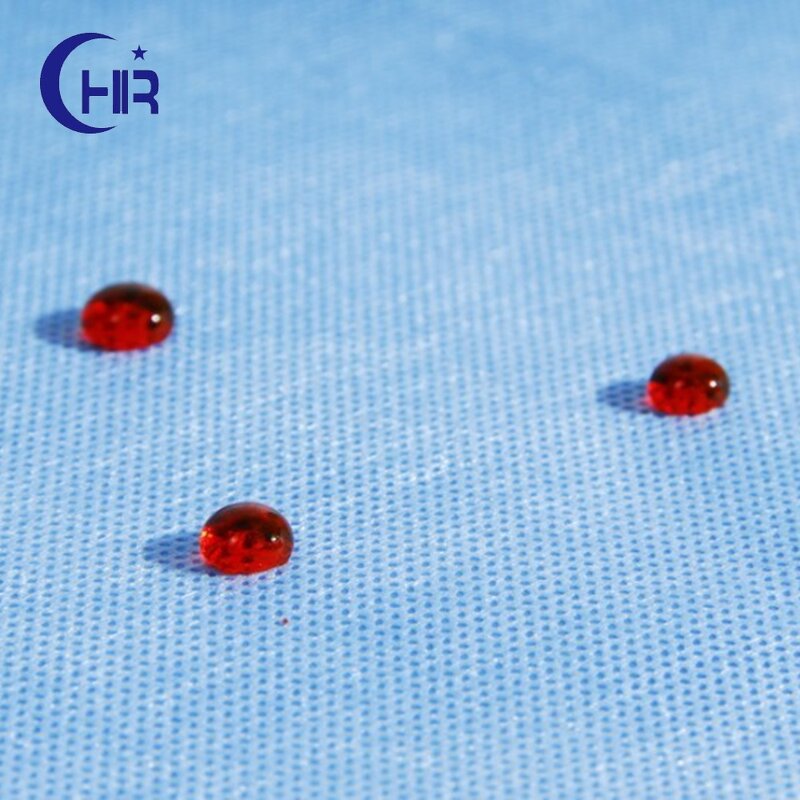 Medical Gown Fabric Factory - Antibacterial Blue PP Spunbonded Non Woven