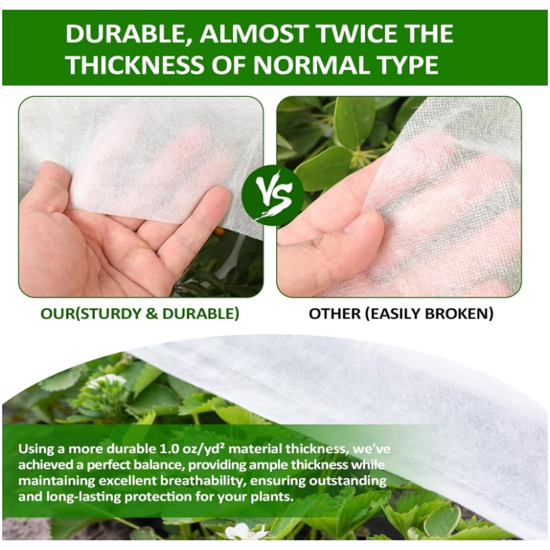 Plant Cover Manufacturer - Biodegradable 3% UV Spunbond PP Winter Cover