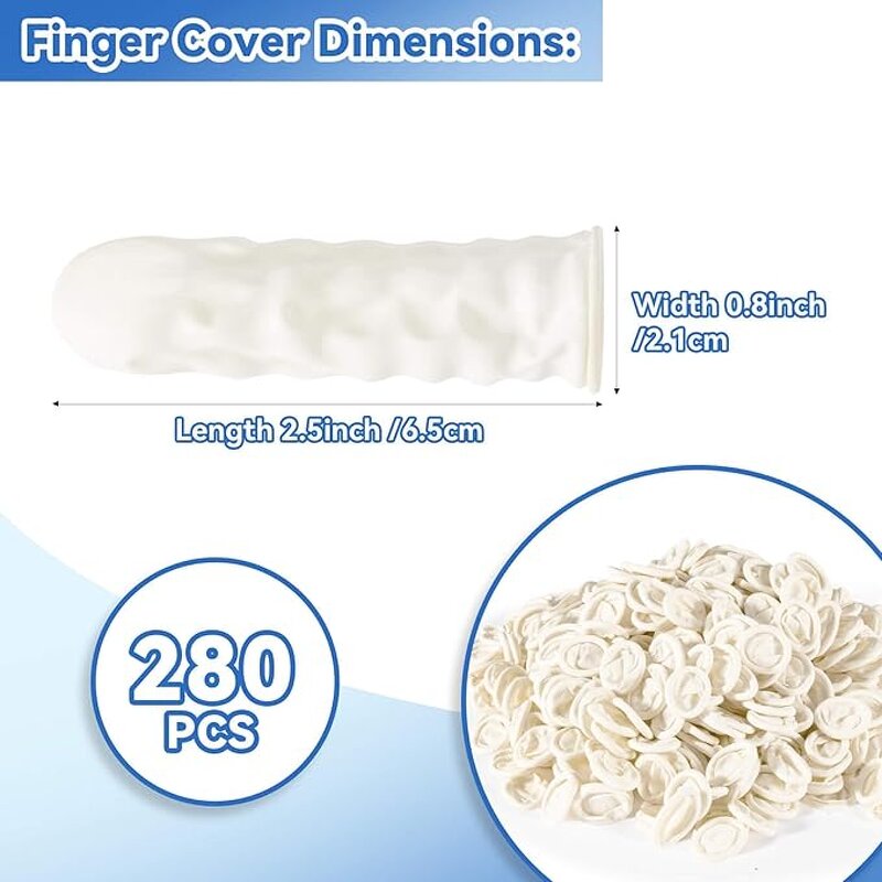 Latex Finger Cots Manufacturer - Large Disposable Natural Anti Static