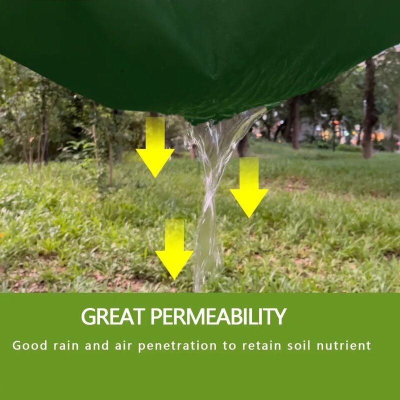 Weed Barrier Fabric Factory - Heavy Duty Non-woven Green for Garden