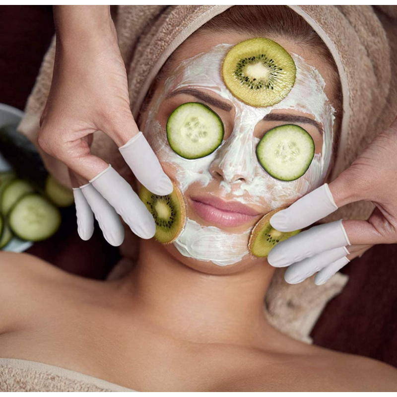 Anti-Static Finger Cots Factory - White Blue Orange for Electronic Repair