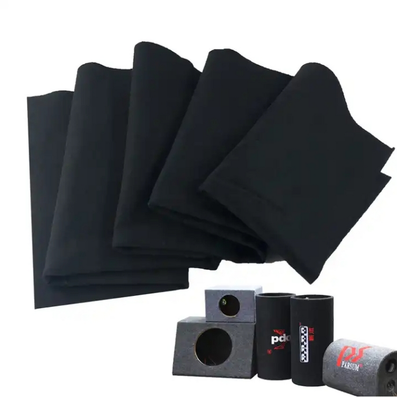 Speaker Box Carpet Factory - Waterproof Anti-Static Black Grey Vented