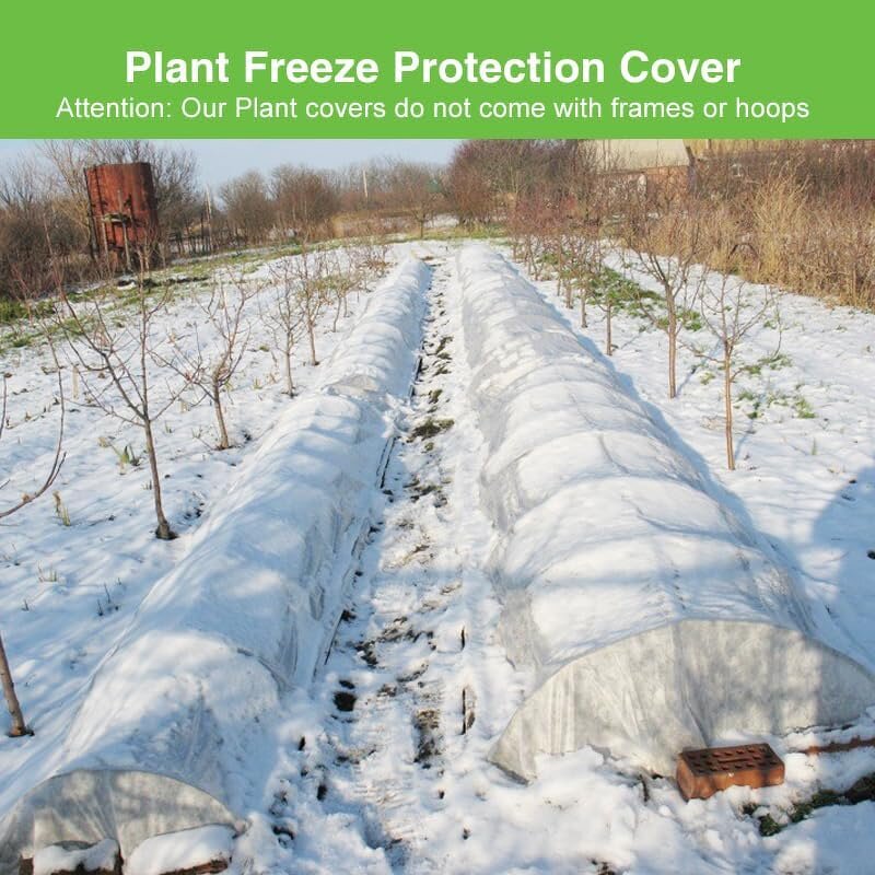 Plant Cover Factory - Frost Protection 6.5x16' Floating Row Cover