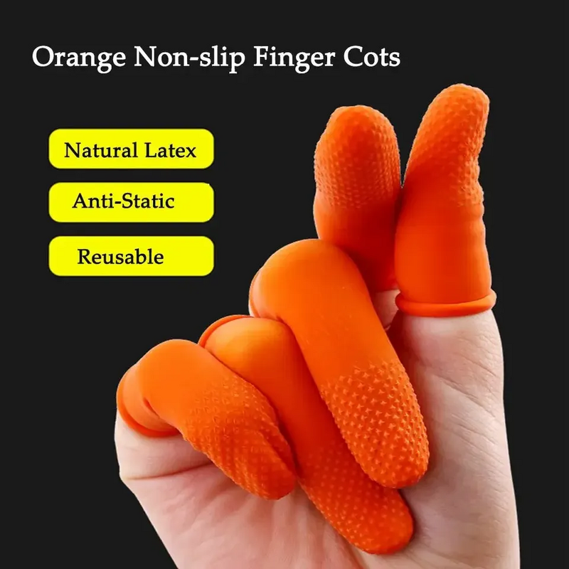Finger Protector Manufacturer - 100pcs Reusable Anti-Slip Latex for Nail Art