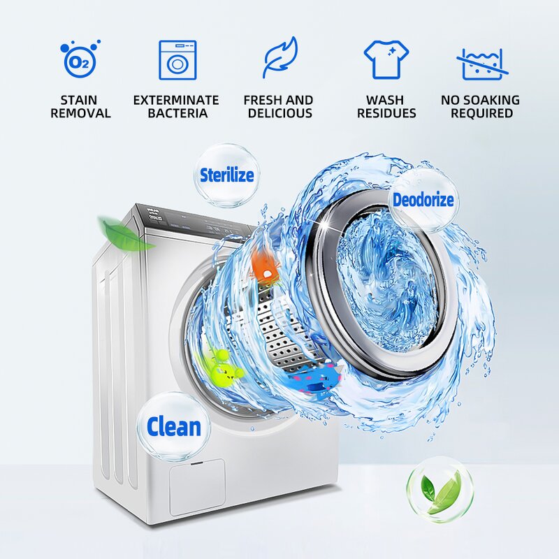Child-Safe Washing Machine Cleaner Manufacturer - Free Sample Solid Non-Toxic Eco-Conscious Family
