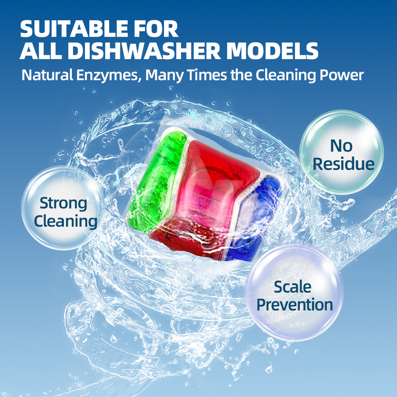 Dishwasher Gel Manufacturer - Free Sample Industrial Strength Degreaser Septic Safe Biodegradable