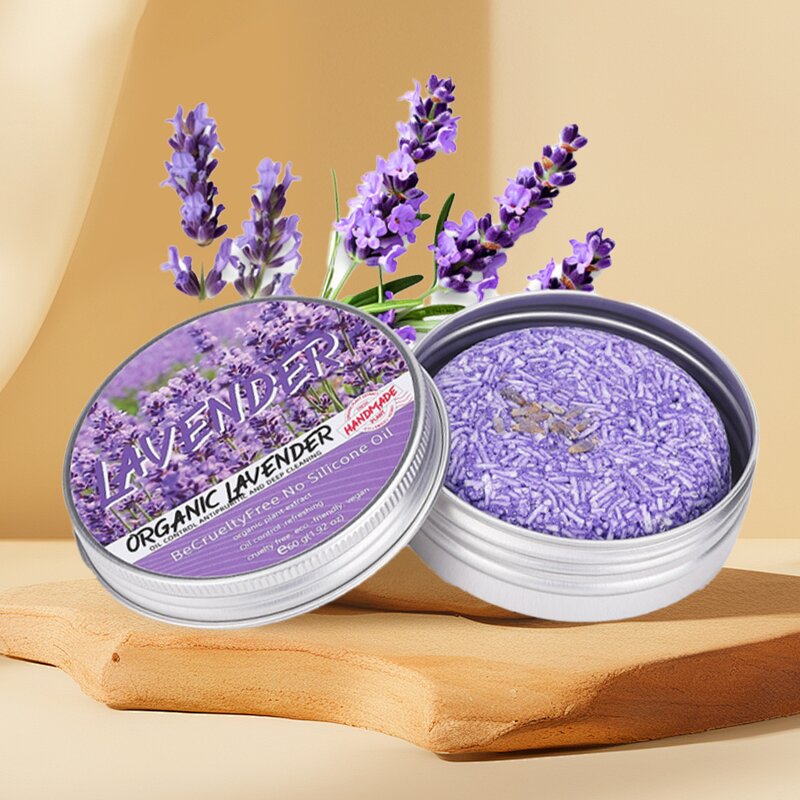 Shampoo Soap Bar Manufacturer - OEM Custom 60g Aluminum Box Nourishing Hair Scalp Soothing