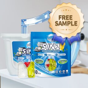 Dishwasher Pods Manufacturer - High Efficiency HE Low Suds Zero Phosphate Biodegradable